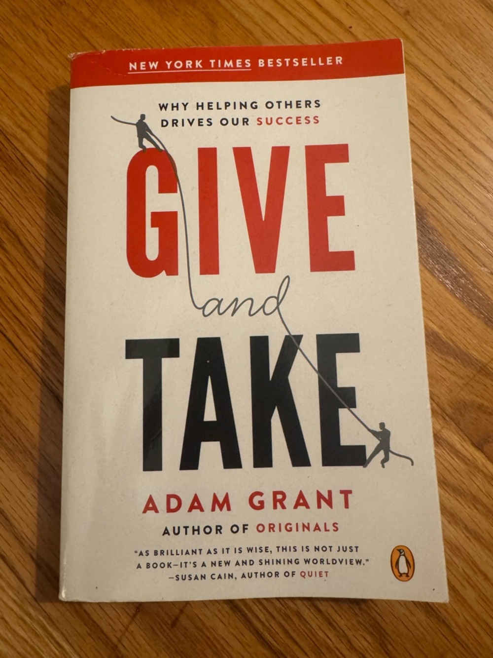 Give and Take by Adam Grant Paperback
